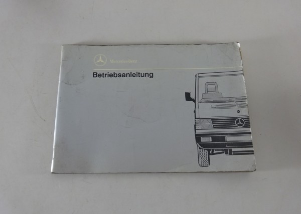 Betriebsanleitung Mercedes Benz Transporter MB 100 D Serie II