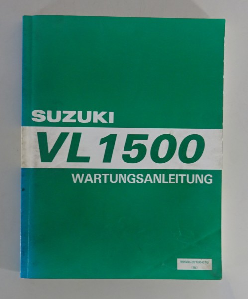 Werkstatthandbuch Suzuki VL 1500 Intruder von 03/1998