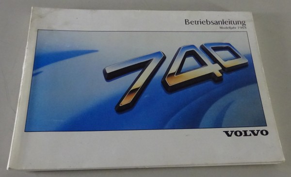 Betriebsanleitung / Handbuch | Volvo 740 | Modelljahr 1988 | Stand 10/1987
