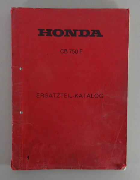 Teilekatalog / Ersatzteilkatalog Honda CB 750 F 1