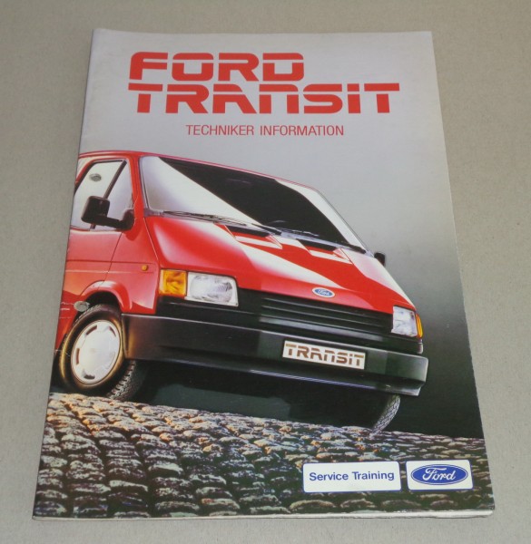 Techniker Information Service Training Schulung Einführung Ford Transit '86