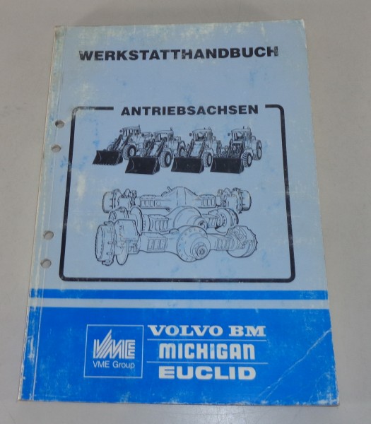 Werkstatthandbuch Volvo BM Achsen AH 31 45 50 53 55 60 62 70 von 1990