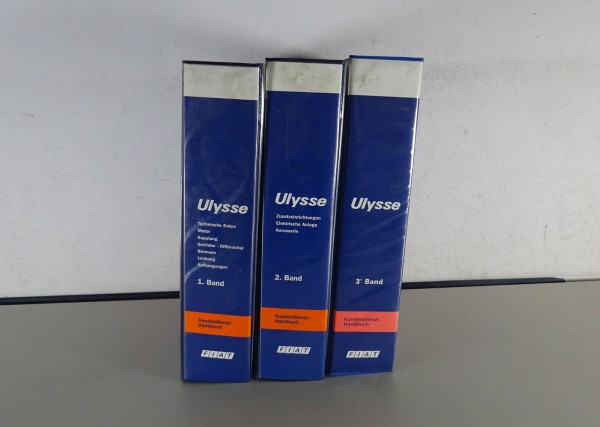 Werkstatthandbuch / Reparaturanleitung Fiat Ulysse in 3 Bänden Stand 04/2000