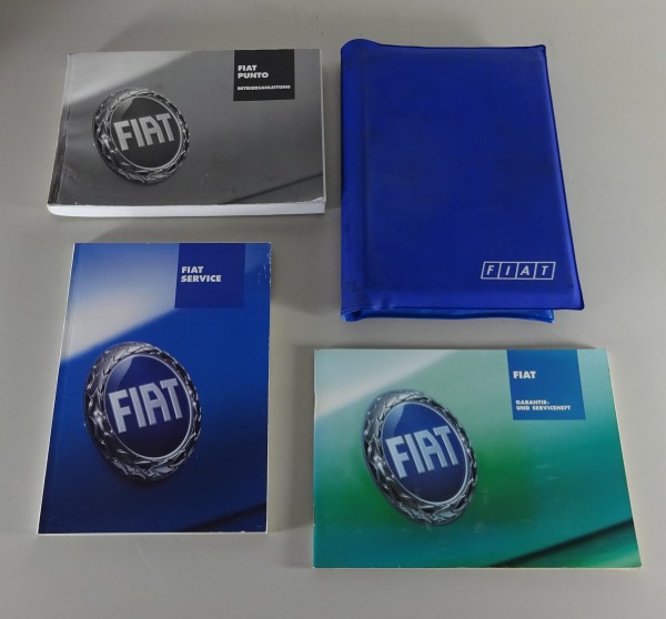 Bordmappe + Betriebsanleitung / Handbuch Fiat Punto Typ 188 Stand 03/2005