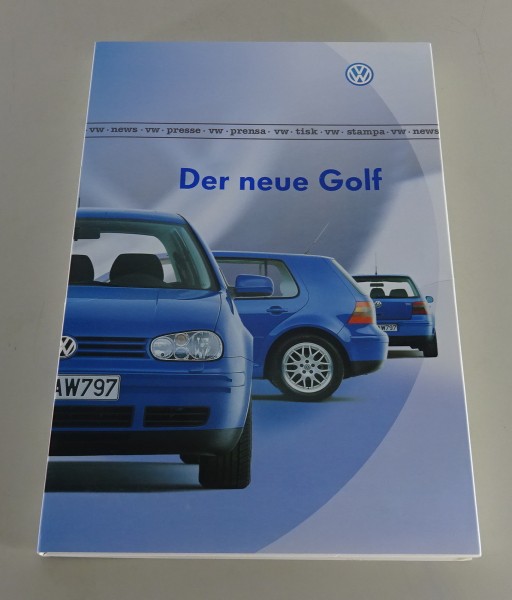 Pressemappe / Presse-Information VW Golf IV / 4 Ausgabe 09/1997