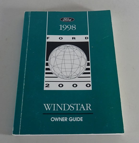 Owner´s Manual / Handbook Ford Windstar Stand 1998