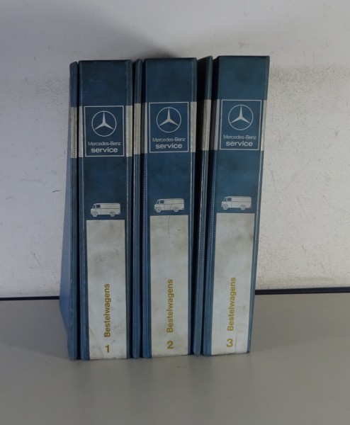 Werkplaatshandboek Mercedes-Benz Bestelwagen T1 + T2 van 1977 - 1983