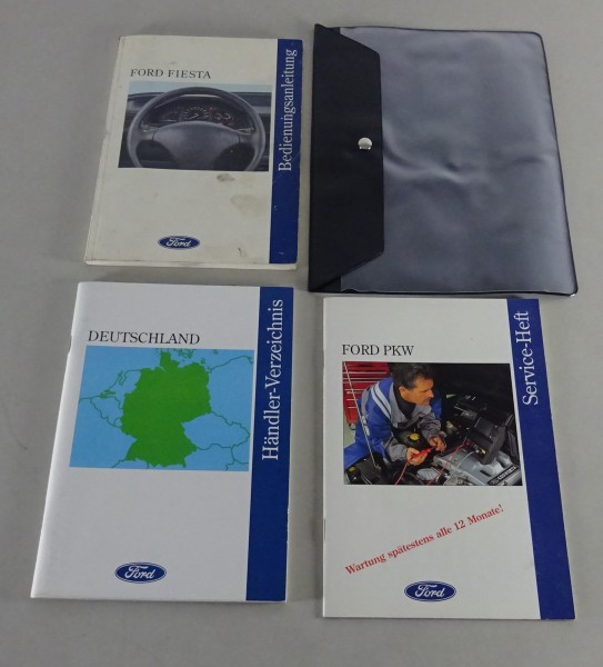 Bordmappe + Betriebsanleitung Ford Fiesta Stand 06/1995