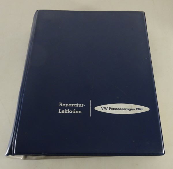 Werkstatthandbuch VW Käfer Typ 11 + Cabrio Typ 15 + Karmann Ghia Typ 14 von 1960