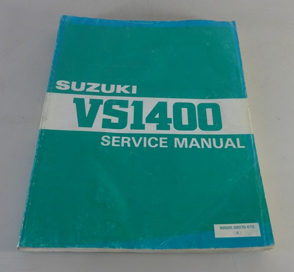 Werkstatthandbuch / Workshop Manual Suzuki VS 1400 Intruder Stand 01/1987