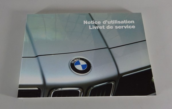 Notice d'utilisation / Livret de service BMW Série 6 E24 628 635CSi M635CSi '85