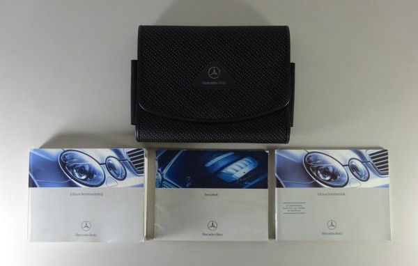 Bordmappe + Betriebsanleitung Mercedes E-Klasse W211 E200 E240 E320 etc. 06/2003