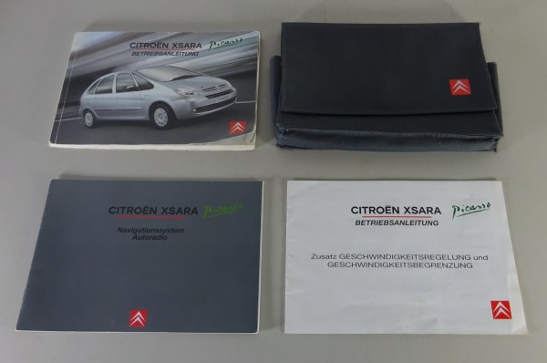 Bordmappe + Betriebsanleitung / Handbuch Citroen Xsara Picasso Stand 03/2005