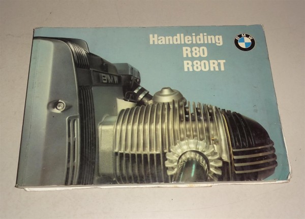 Handleiding BMW Motorrad R 80 / R 80 RT niederländisch Stand 09/1984