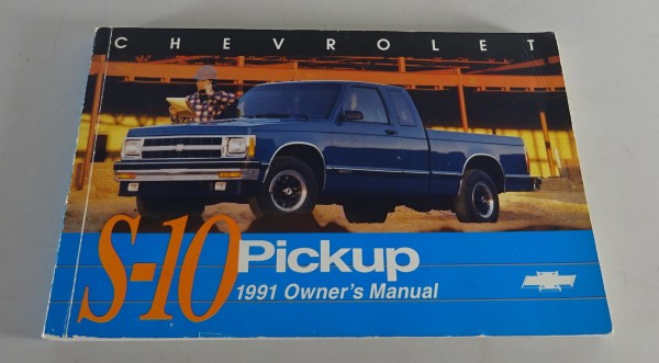 Owner´s Manual / Handbook Chevrolet S-10 Pickup Stand 1991