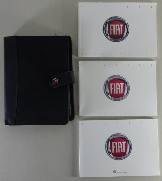 Bordmappe + Handbuch / Betriebsanleitung Fiat 500 Stand 09/2012