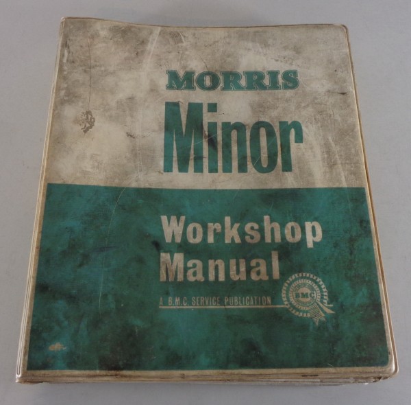 Werkstatthandbuch Morris Minor MM, Series II + 1000 + Traveller Stand 1965