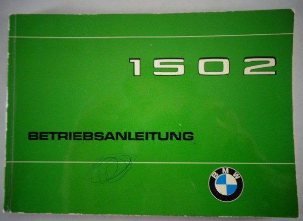 Betriebsanleitung / Handbuch BMW 1502 Stand 04/1975