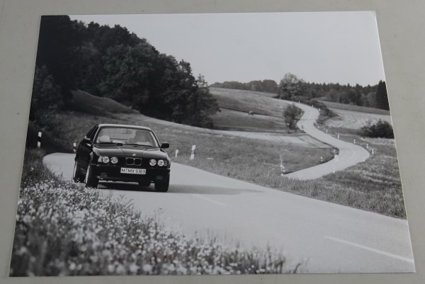 Pressefoto / Werbefoto BMW 5er Typ E34 Stand 1993
