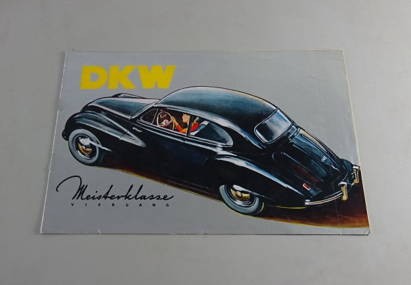 Prospekt / Broschüre DKW F89 Limousine Stand 02/1953