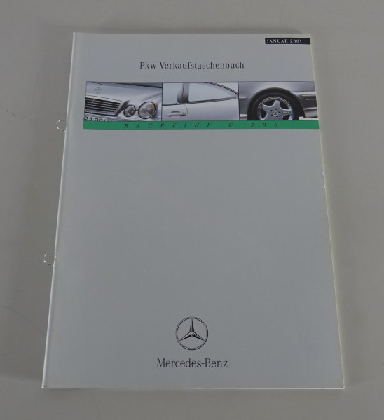 Verkaufstaschenbuch Mercedes-Benz CLK Coupé C208 Stand 01/2001
