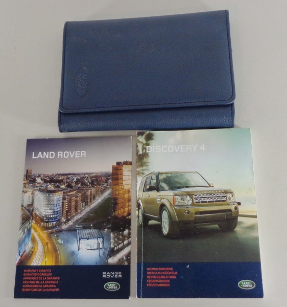 Bordmappe + Handbuch | Owner's manual + wallet Land Rover Discovery 4 Stand 2010