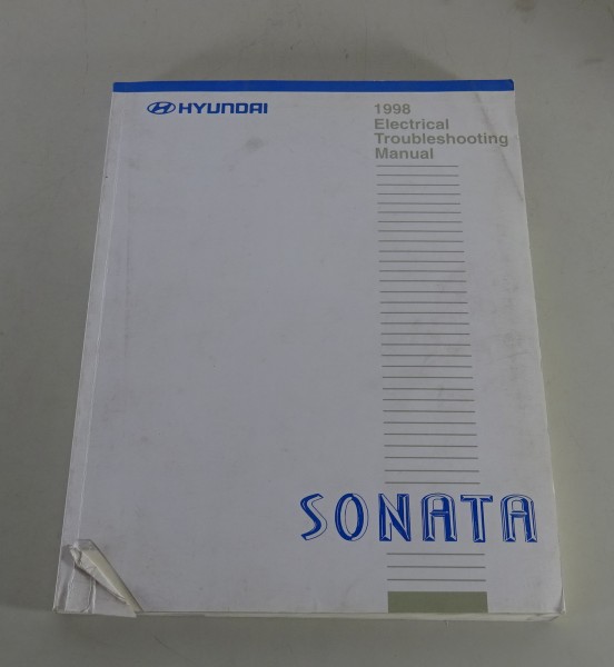 Workshop Manual Electrical Troubleshooting Hyundai Sonata Typ Y3 from 1998