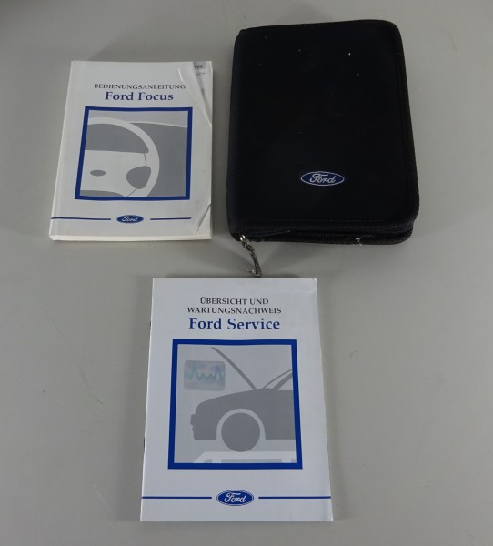 Bordmappe + Betriebsanleitung / Handbuch Ford Focus Stand 12/2000