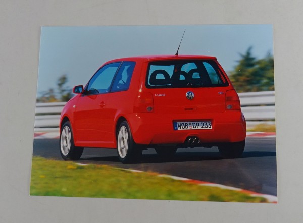 Pressefoto VW Lupo GTI - rot von 03/2001