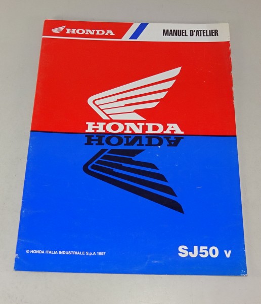 Nachtrag für Werkstatthandbuch / Manuel d'atelier Honda SJ 50 v Stand 1997