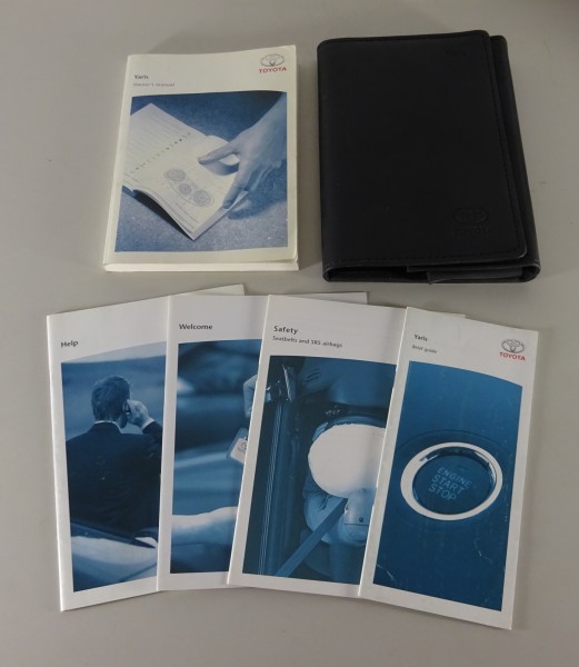 Owner's Manual / Handbook + Wallet Toyota Yaris Type XP10 printed 2005