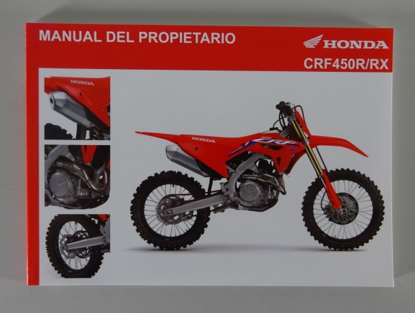 Manual del Propietario / Manual CRF 450 R/RX de 09/2021