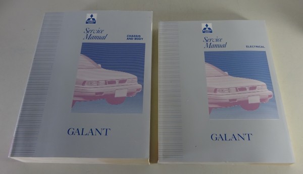 Workshop Manual / Service Manual Mitsubishi Galant E30 / HG / HH from 1989-1993