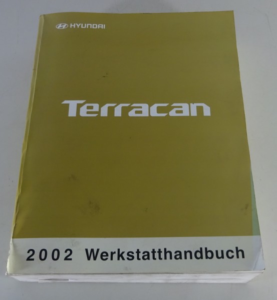 Werkstatthandbuch Hyundai Terracan Typ HP 1. Generation 2002 Stand 05/2001