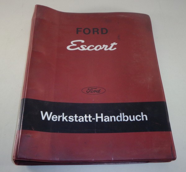 Werkstatthandbuch Ford Escort "Knochen" Mk. I ab Baujahr 1968