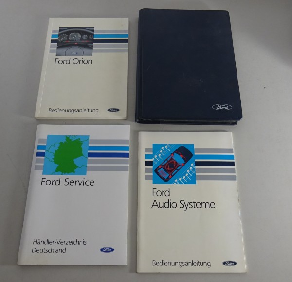 Bordmappe + Betriebsanleitung / Handbuch Ford Orion 2. Generation Stand 07/1992
