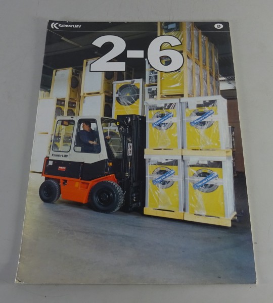 Prospekt / Broschüre Kalmar LMV Elektro-Gabelstapler 2 bis 6t Tragfähigkeit