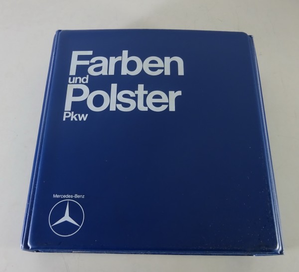 Farben + Polstermappe Mercedes-Benz W126 / C126 / R107 / W123 / S123 / C123
