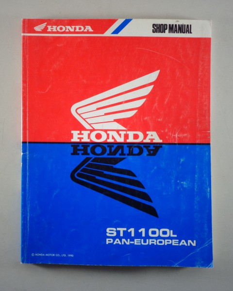 Workshop Manual Honda ST 1100 L Pan-European from 1990