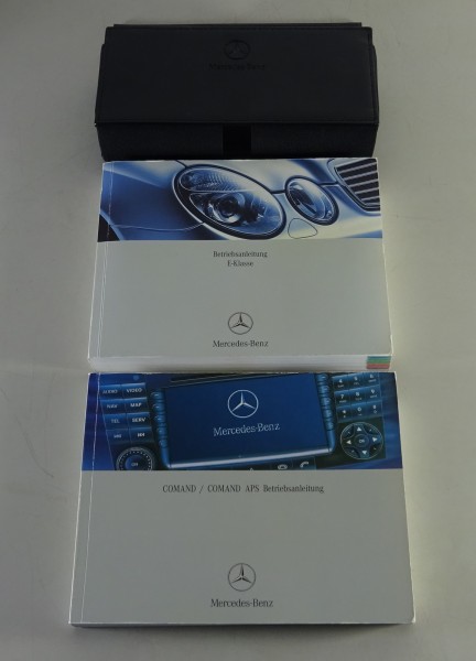 Bordmappe + Betriebsanleitung Mercedes E-Klasse W211 E200 / 240... von 12/2004