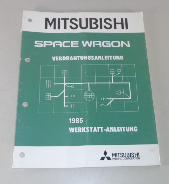 Werkstatthandbuch Mitsubishi Space Wagon Elektrik Schaltpläne ab Baujahr 1985