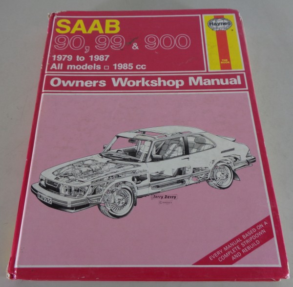 Haynes Workshop Manual / Reparaturanleitung Saab 90, 99, 900 Bj. 1979 - 1987