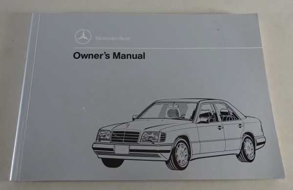 Owner's Manual Mercedes Benz E-Class W124 E320 / E420 USA-model from 10/1994