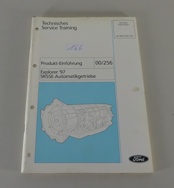 Technische Information Ford Explorer '97 5R55E - Automatikgetriebe Stand 01/1997