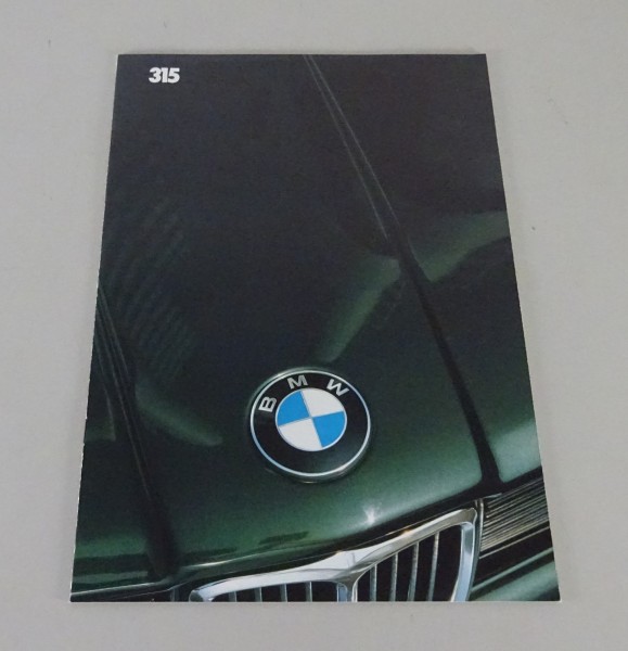 Brochure BMW 3er E21 315 Édition 01/1983