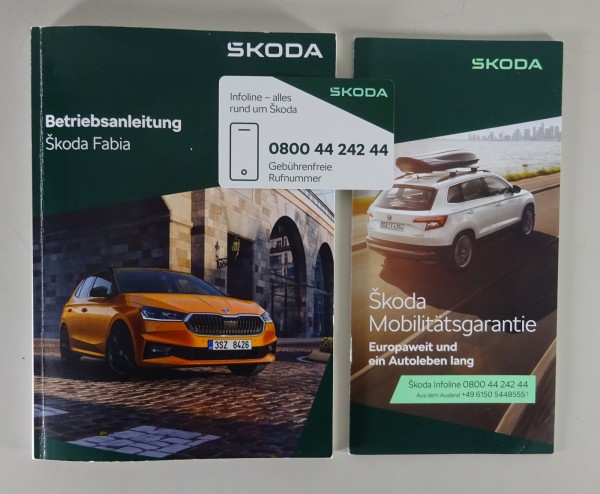 Betriebsanleitung / Handbuch Skoda Fabia IV Stand 01/2024