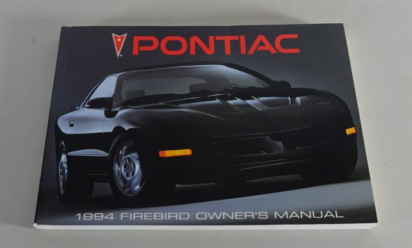 Owner´s Manual / Handbook Pontiac Firebird Stand 1994