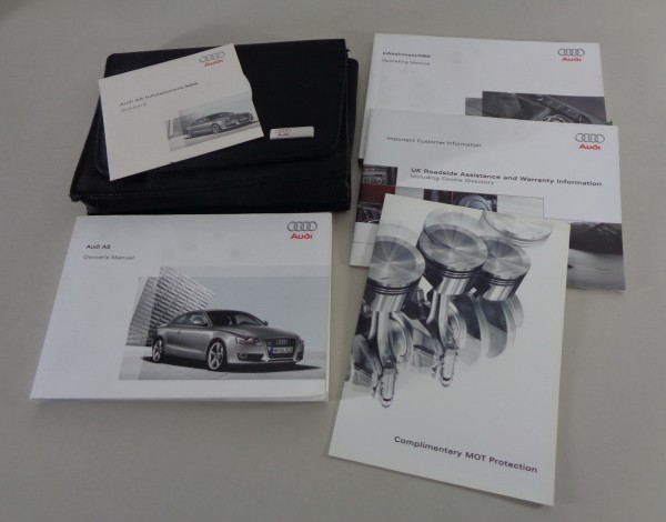Owner's Manual + Wallet Audi A5 / quattro / Typ 8T from 05/2008