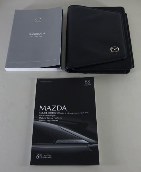 Bordmappe + Betriebsanleitung / Handbuch Mazda CX-60 Stand 11/2024