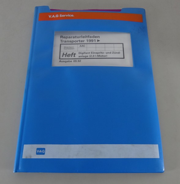 Werkstatthandbuch VW Bus / Transporter T4 Digifant Einspritz & Zündanlage 2 l